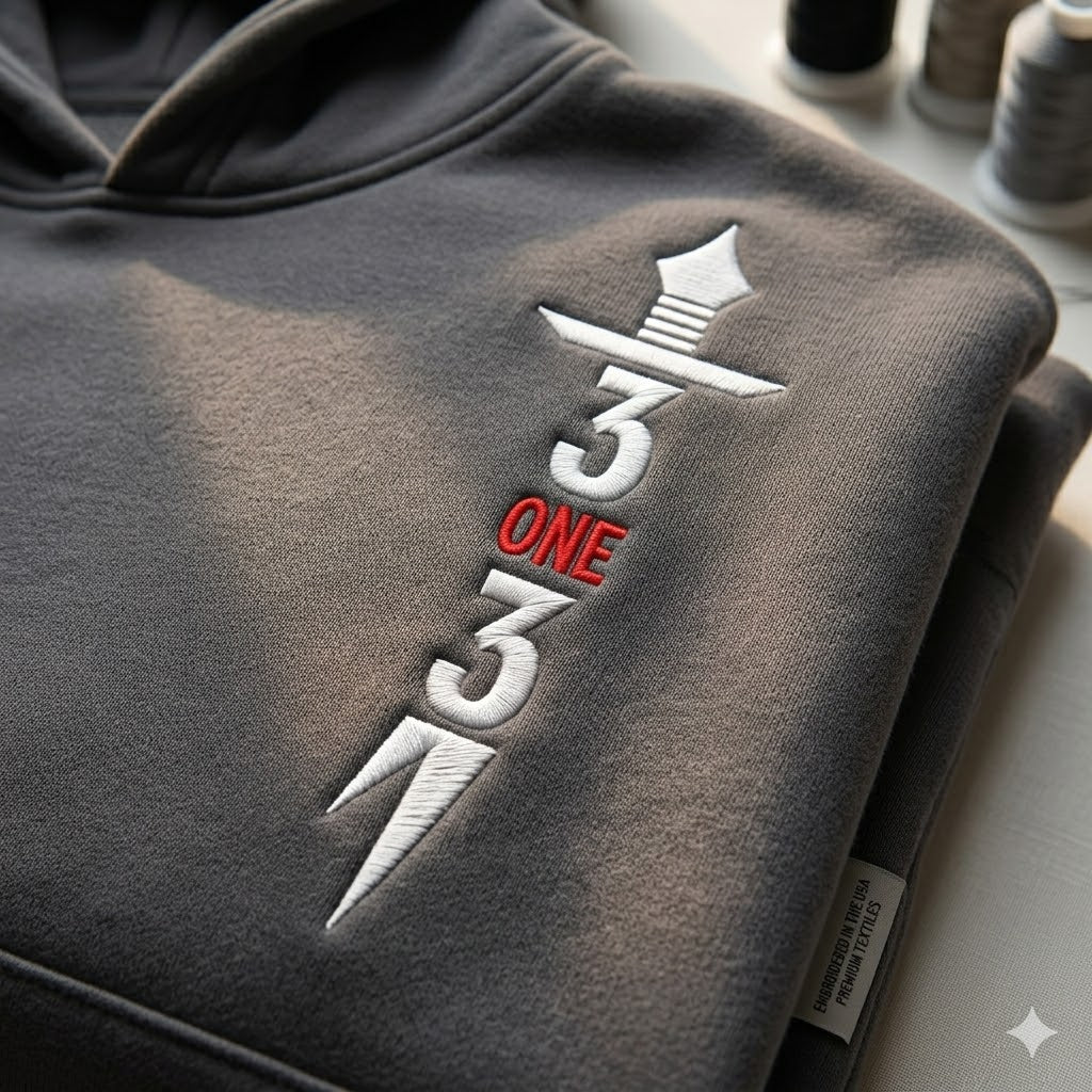 Unisex Pure Cotton Heavyweight High Collar Hoodie - "313 Death With Dignity Is Better Than A Life Of Humiliation"