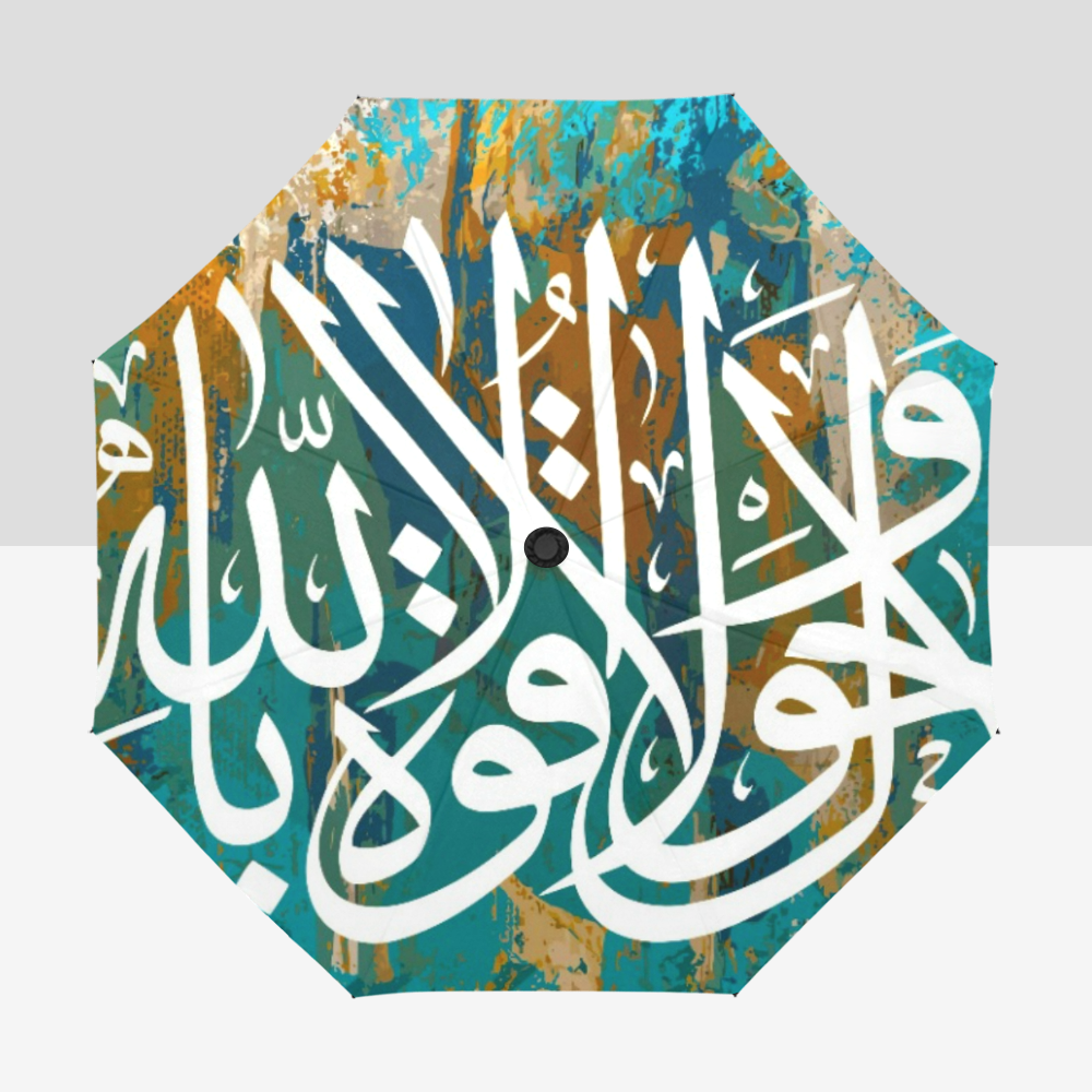 self-folding-umbrella-with-islamic-art