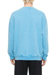 Unisex-snow-washed-oversized-sweatshirt-in-blue-black-khaki-army green-red-pink-white