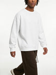 Essential-Heavyweight-Crewneck-sweatshirt-unisex-in-black-blue-gray-white-camel-khaki-red-customisable