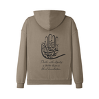unisex-heavyweight-380gms-turtleneck-hoodie-with-mam-hussain-qoute-death-with-dignity-is-better-than-a-life-of-humiliation-in-black-khaki-grey-shia-islam