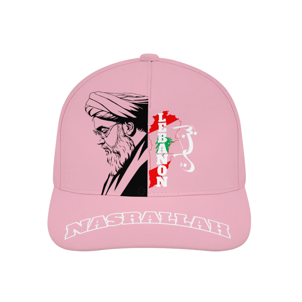 unisex-baseball-cap-in-black-white-grey-red-green-pink-lightblue-darkblue-nasrallah-lebanon