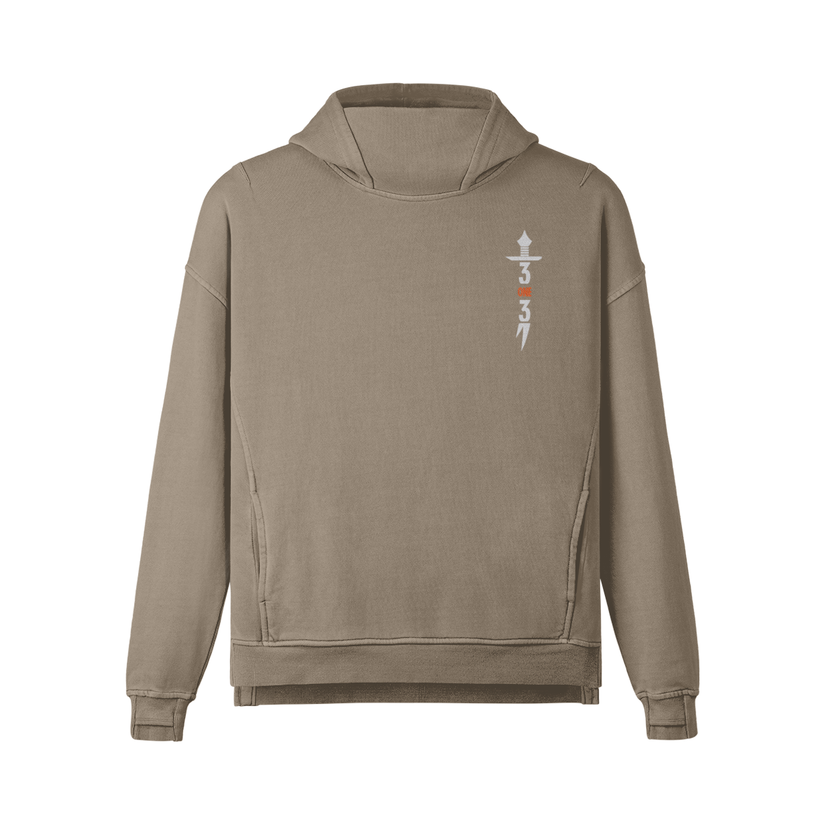 unisex-heavyweight-380gms-turtleneck-hoodie-with-mam-hussain-qoute-death-with-dignity-is-better-than-a-life-of-humiliation-in-black-khaki-grey-shia-islam
