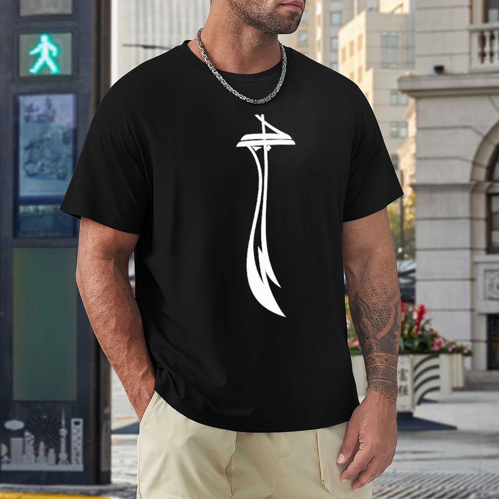 Men's Loose Fit T-Shirt - Zulfiqar | Pure Cotton Streetwear Tee
