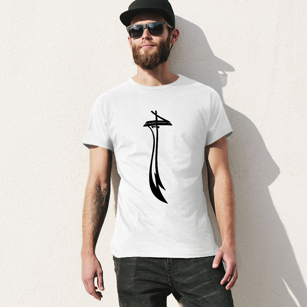 Men's Loose Fit T-Shirt - Zulfiqar | Pure Cotton Streetwear Tee
