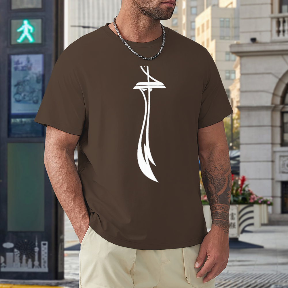 Men's Loose Fit T-Shirt - Zulfiqar | Pure Cotton Streetwear Tee