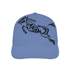 Baseball-cap-zuljinah-ali-the-warrior-shia-islam-in-black-yellow-pink-babyblue-darkblue-grey-white-red